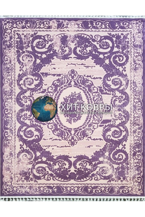 Турецкий ковер Ritim 4204 Фиолетовый